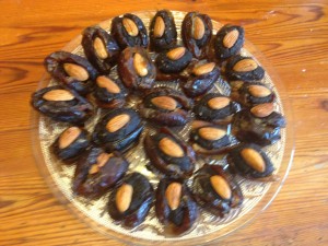 Almond Chocolate-Filled Dates (Photo: The Seven Fruits of the Land of Israel)