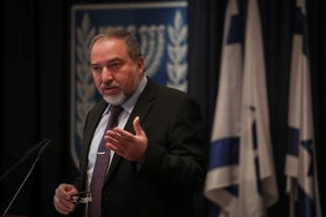 FM Avigdor Liberman. (Photo: Hadas Parush/Flash90) 