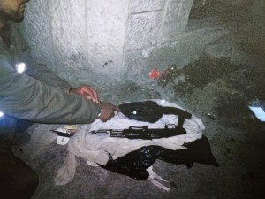 Weapons seized during the operation. (Shin Bet)