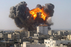 Gaza explotion