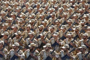 Iran's army on parade.  (AP/Ebrahim Noroozi)