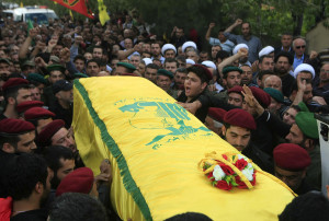 Hezbollah funeral Qalamoun