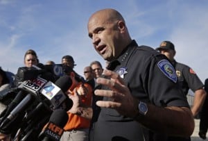 San Bernardino Police Chief Jarrod Burguan