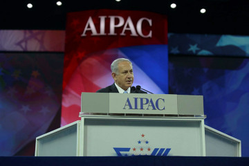 Netanyahu at 2014 AIPAC conference