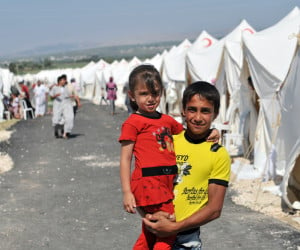 Syrian refugees. (Shutterstock)