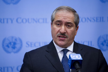 Jordanian Foreign Minister and President of the United Nations Security Council Nasser Judeh