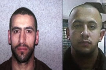 The Two arrested Hamas terrorists. (Shin Bet)