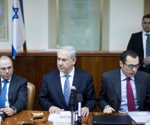 Netanyahu and Silvan Shalom