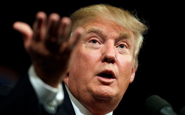 US real estate mogul Donald Trump announces 2016 presidential candidacy