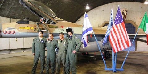 Israeli and US airforce