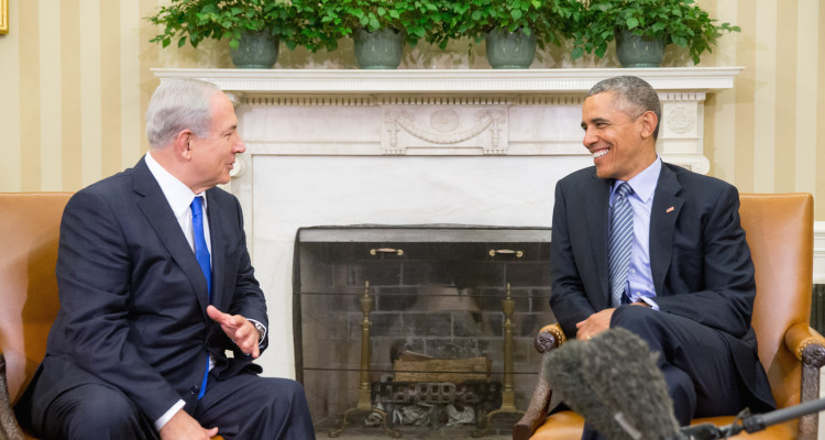 Obama, Netanyahu minimize differences, renew call for peace