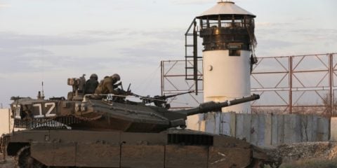 IDF Gaza border