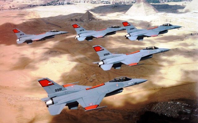 Egyptian fighters enter Israeli airspace to raid ISIS targets in Sinai