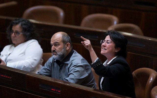 Israeli Arab lawmaker indicted for insulting Israeli Arab policemen