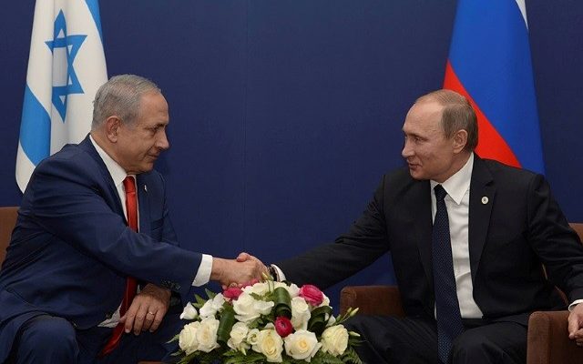 Netanyahu, Putin discuss Syrian crisis, anti-terror efforts