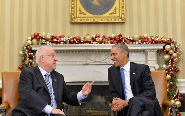 Obama to Rivlin: Israeli-Palestinian peace elusive, but we must still try