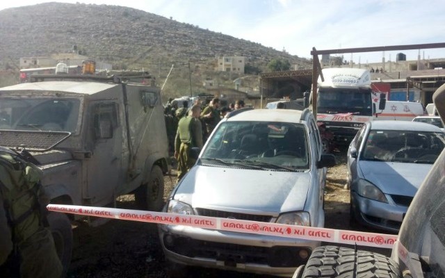 Palestinian terrorist wounds IDF soldier in car ramming attack in Samaria