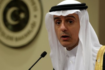 Saudi Arabia's Foreign Minister Adel al-Jubeir