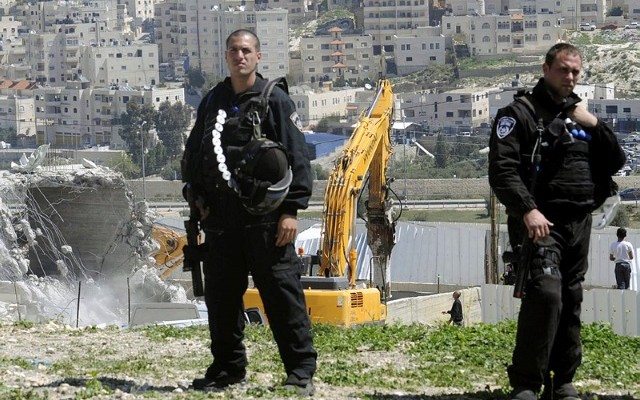 Israeli forces demolish homes of 2 Palestinian terrorists responsible for 4 Israeli deaths