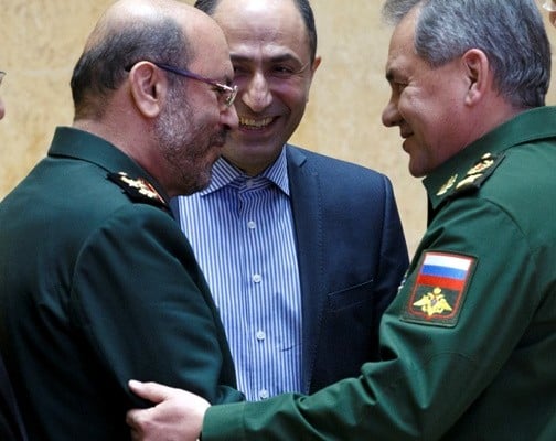 Iranian defense minister visits Russia to foster military ties