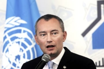 United Nations Special Coordinator for the Middle East Peace Process Nickolay Mladenov