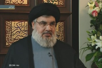 Hezbollah Secretary General Hassan Nasrallah