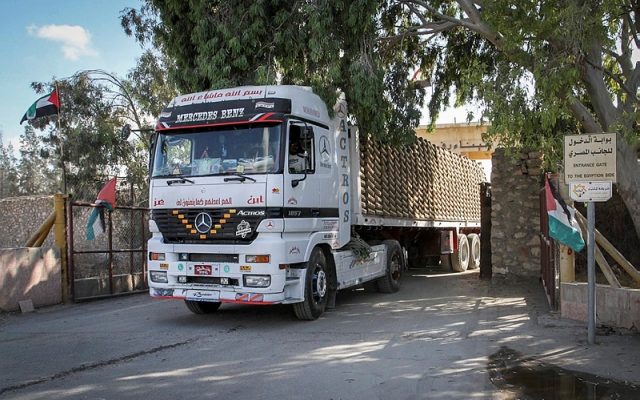 Israel halts import of cement into Gaza over its use by Hamas for terror