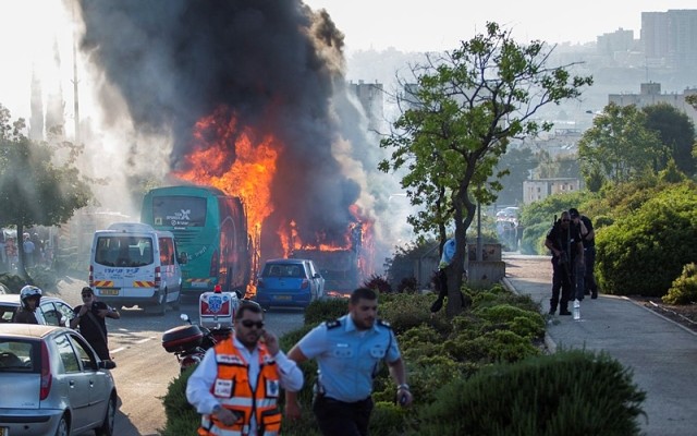21 Israelis wounded by Palestinian terrorist’s bomb on Jerusalem bus