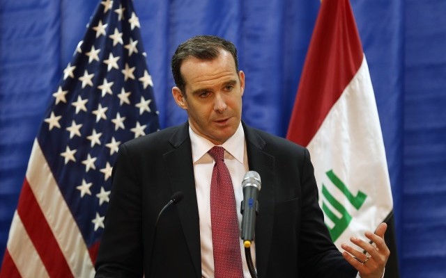 ISIS’ ‘perverse caliphate’ shrinking, US envoy says