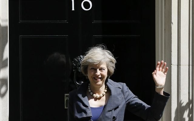Theresa May becomes new UK PM