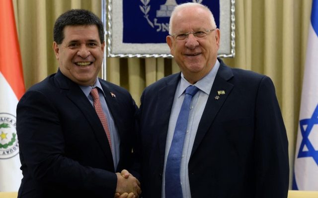 President of Paraguay makes first-ever state visit to Israel