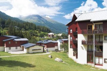 Resort in French Alps