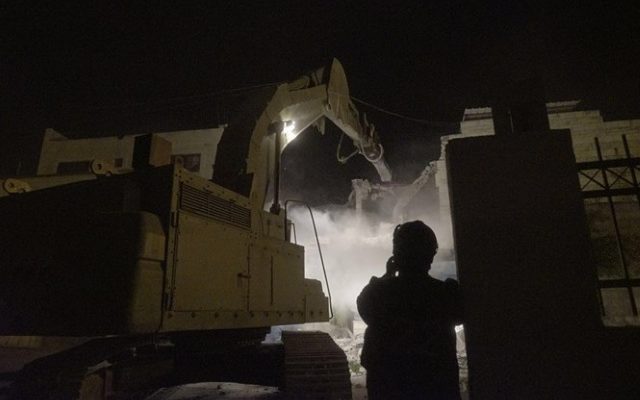 Israel demolishes home of terrorist