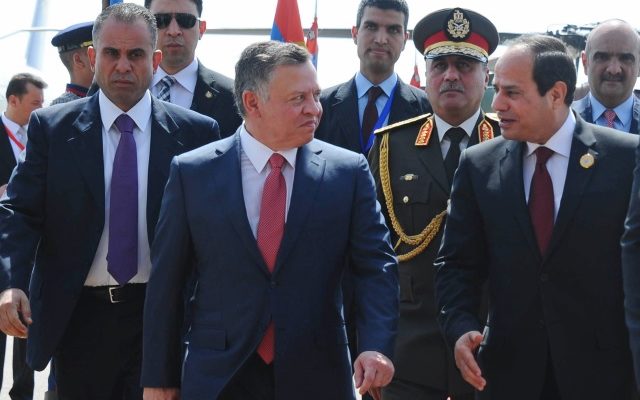 Jordan, Egypt leaders discuss ISIS threat, Mideast issues