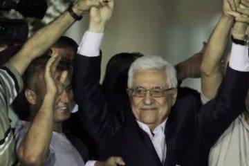 Abbas celebrating release of terrorists
