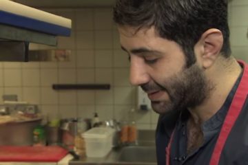 Syrian refugee cooks in France