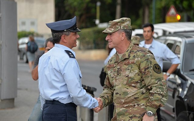 USAF Chief of Staff visits Israel