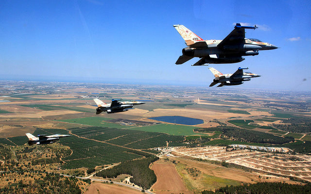 IAF bombs Syrian target in response to mortar fire