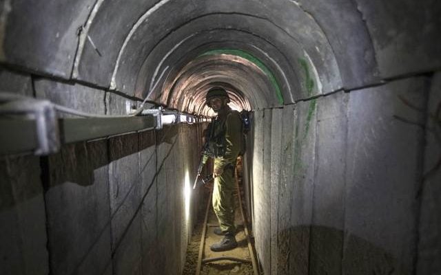 IDF warns Gazans to stop digging tunnels for Hamas