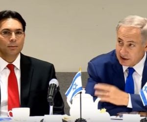 Danny Danon and Benjamin Netanyahu
