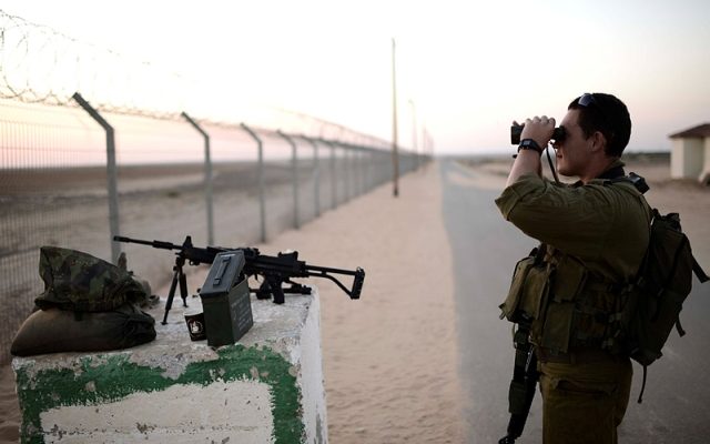 Palestinians fire at IDF on Gaza border