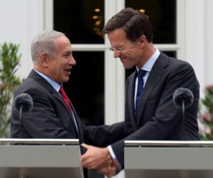 Netanyahu Mark Rutte Hague