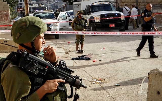 Knife-wielding terrorist killed after chasing Israeli victim into home
