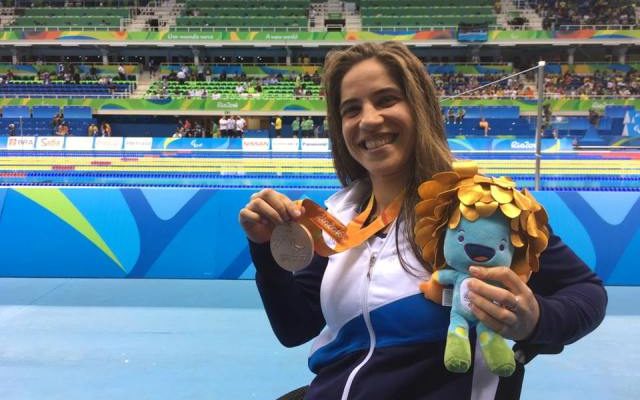 Israeli Paralympic swimmer wins 3rd medal