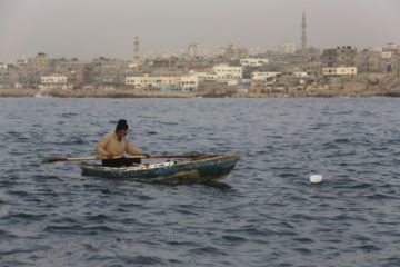 Palestinian fisherman