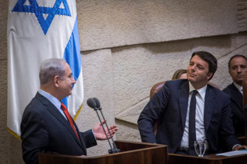 Netanyahu and Renzi