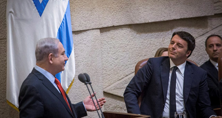 Netanyahu thanks Italian PM for affirming Jewish connection to Jerusalem