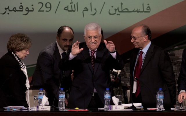 Palestinian Fatah party re-elects Abbas as leader