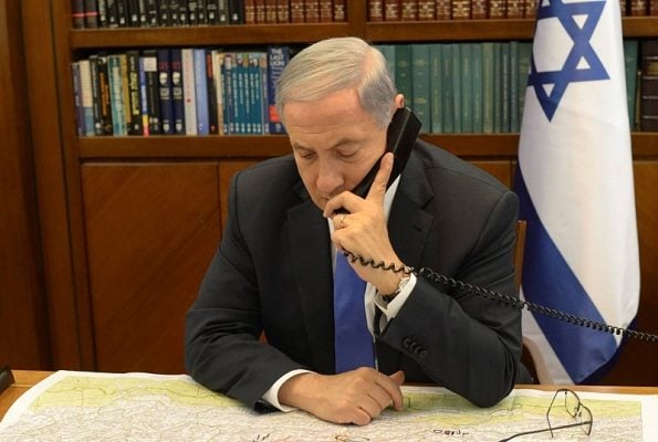Netanyahu tells French President to heed Trump’s warning and fix Iran deal