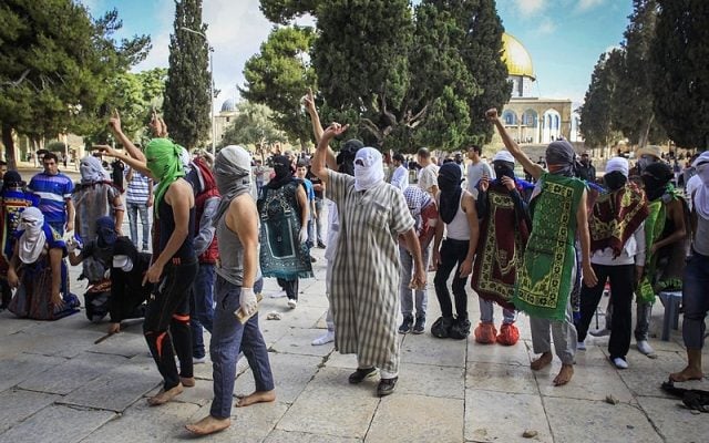 Israel arrests Islamic activists for incitement to violence on Temple Mount
